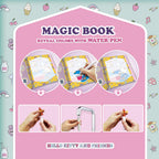 Waterbook: Carte de colorat cu apa - Hello Kitty & prietenii