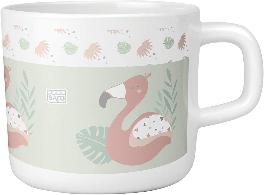 FLAMINGO PARTY DINNERWARE SET 6 PIECES