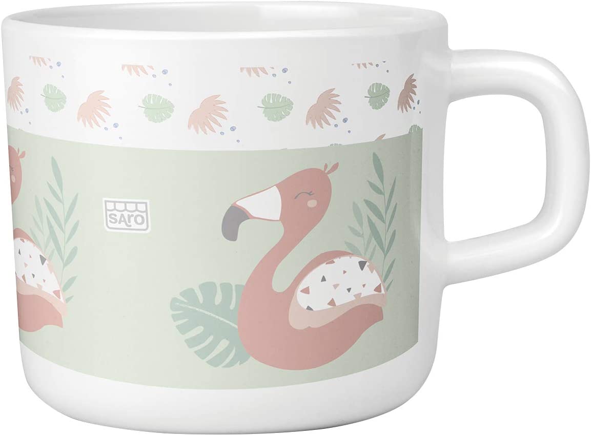 FLAMINGO PARTY DINNERWARE SET 6 PIECES