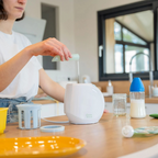 Badabulle – Incalzitor de biberoane/borcane pentru casa Easy+ Pastel