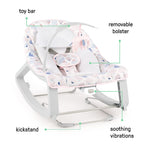 Ingenuity - Leagan si Balansoar Pink Cozy 3 in 1 Pink