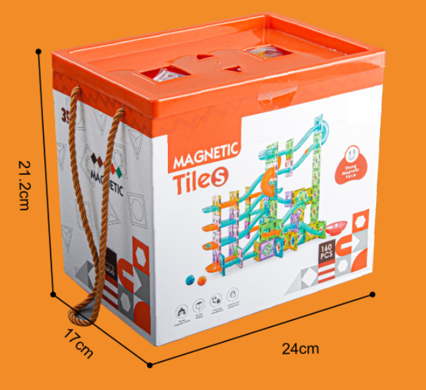 Labirintul meu magnetic - 160 piese (5.5 cm)
