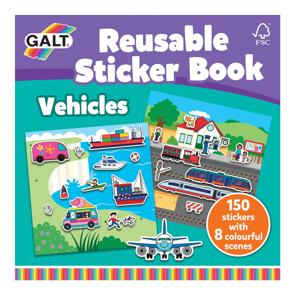 Cartea mea cu stickere - Vehicule