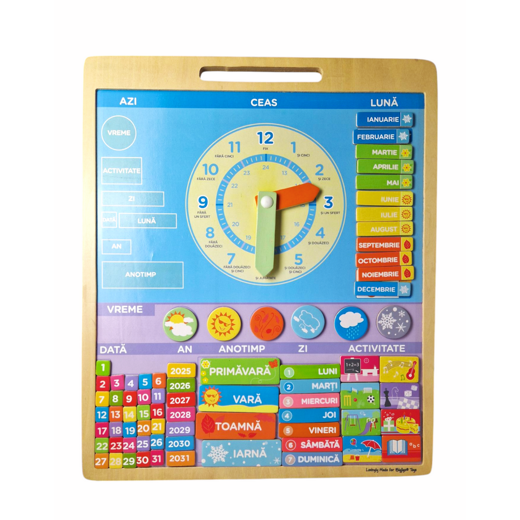 Calendar magnetic vremea - limba romana