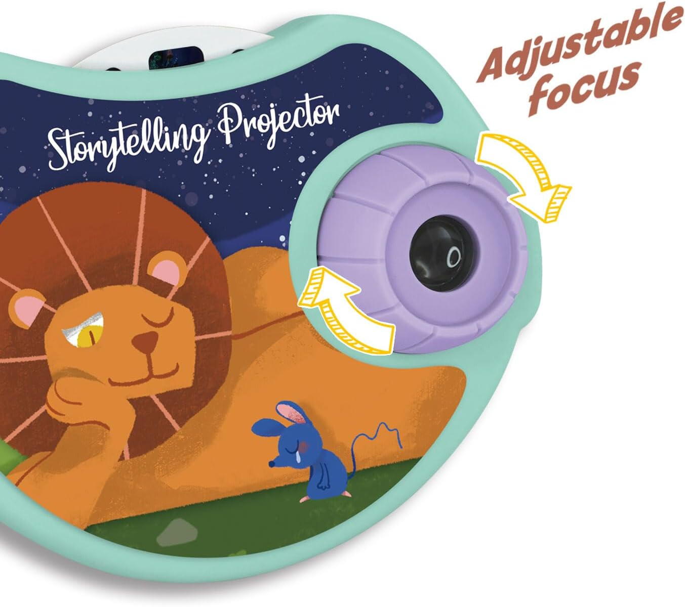 Proiector cu 6 fabule - Vulpea si strugurii, Cei trei purceluși etc.