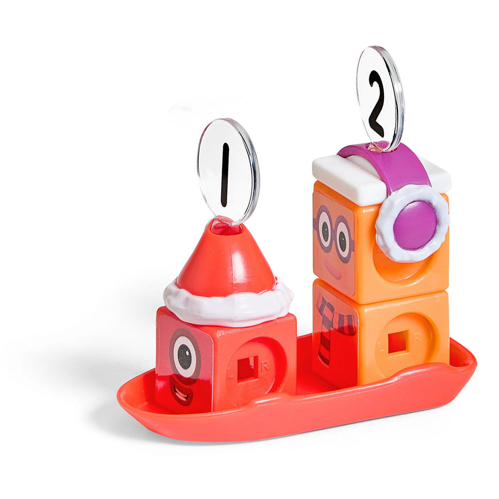 Calendar cu surprize Numberblocks® MathLink® - Magia Craciunului