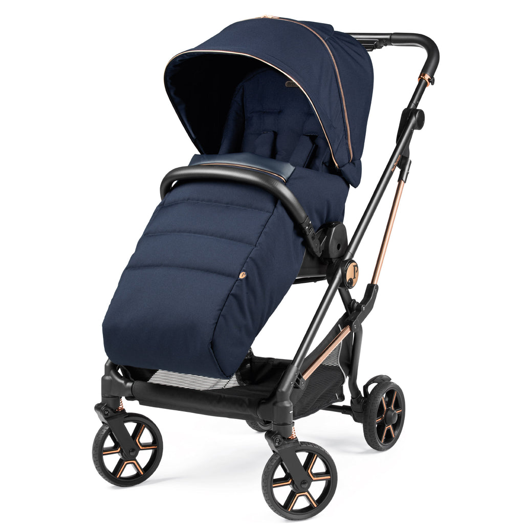 Carucior 3 in 1 Peg Perego Vivace, Lounge, Pagoda, 0 - 22 kg, Blue Shine