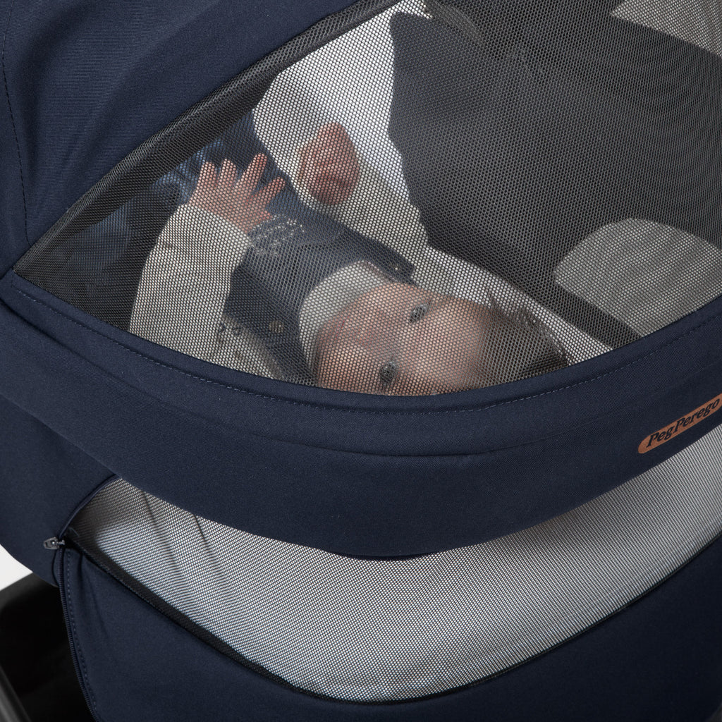 Carucior 3 in 1 Peg Perego Vivace, Lounge, Pagoda, 0 - 22 kg, Blue Shine