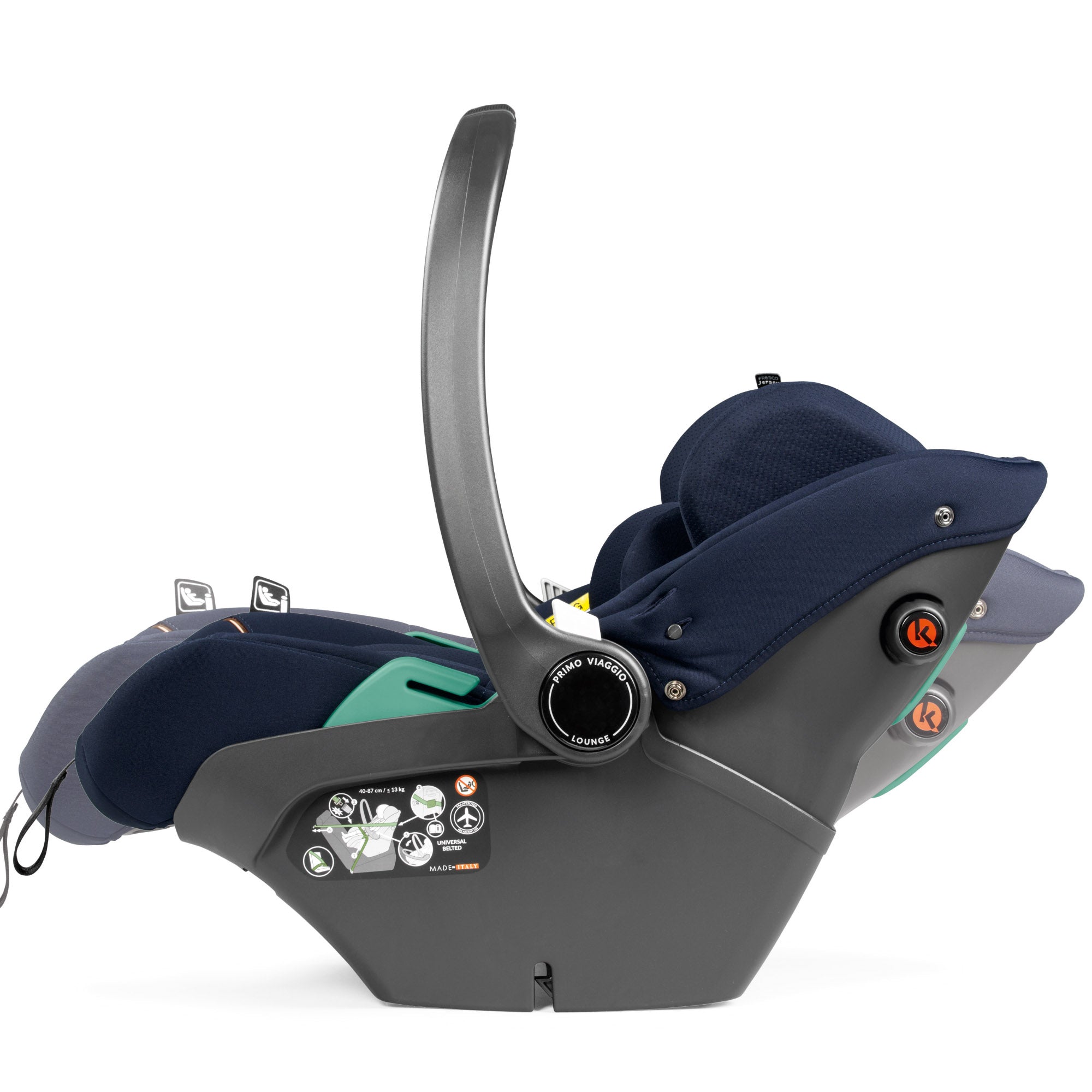 Carucior 3 in 1 Peg Perego Vivace, Lounge, Pagoda, 0 - 22 kg, Blue Shine