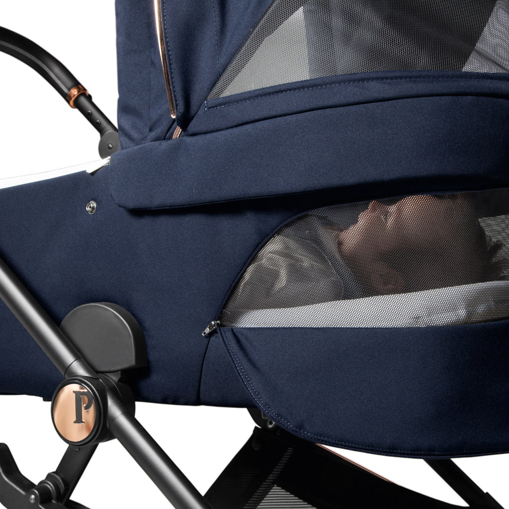 Carucior 3 in 1 Peg Perego Vivace, Lounge, Pagoda, 0 - 22 kg, Blue Shine