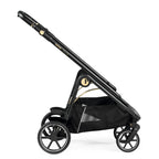 Carucior 3 in 1 Peg Perego Veloce, SLK, 0 - 22 kg, Graphic Gold, Negru / Bej