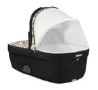 Carucior 3 in 1 Peg Perego Veloce, SLK, 0 - 22 kg, Graphic Gold, Negru / Bej