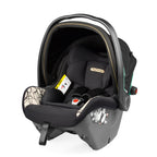 Carucior 3 in 1 Peg Perego Veloce, SLK, 0 - 22 kg, Graphic Gold, Negru / Bej
