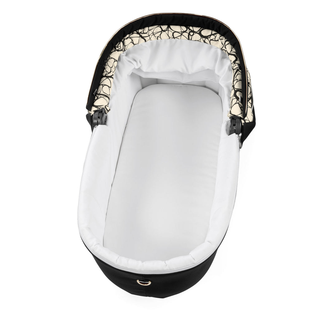 Carucior 3 in 1 Peg Perego Book, SLK, 0 - 22 kg, Graphic Gold, Negru / Bej
