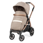 Carucior 3 in 1 Peg Perego Book, SLK, 0 - 22 kg, Mon Amour, Bej / Roz