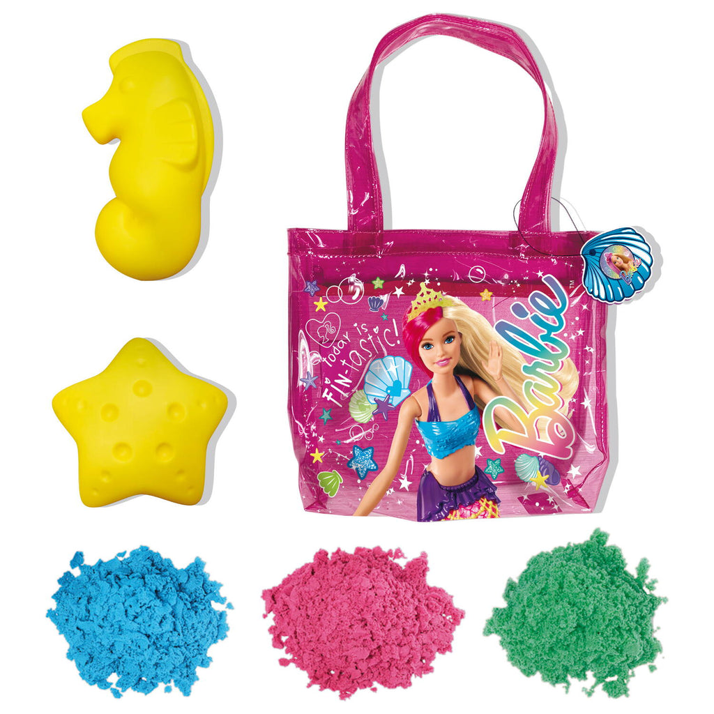 Gentuta de plaja cu nisip senzorial - Barbie