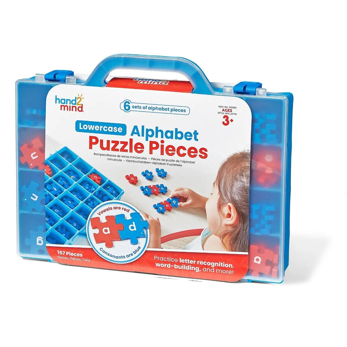 Puzzle alfabet - litere mici
