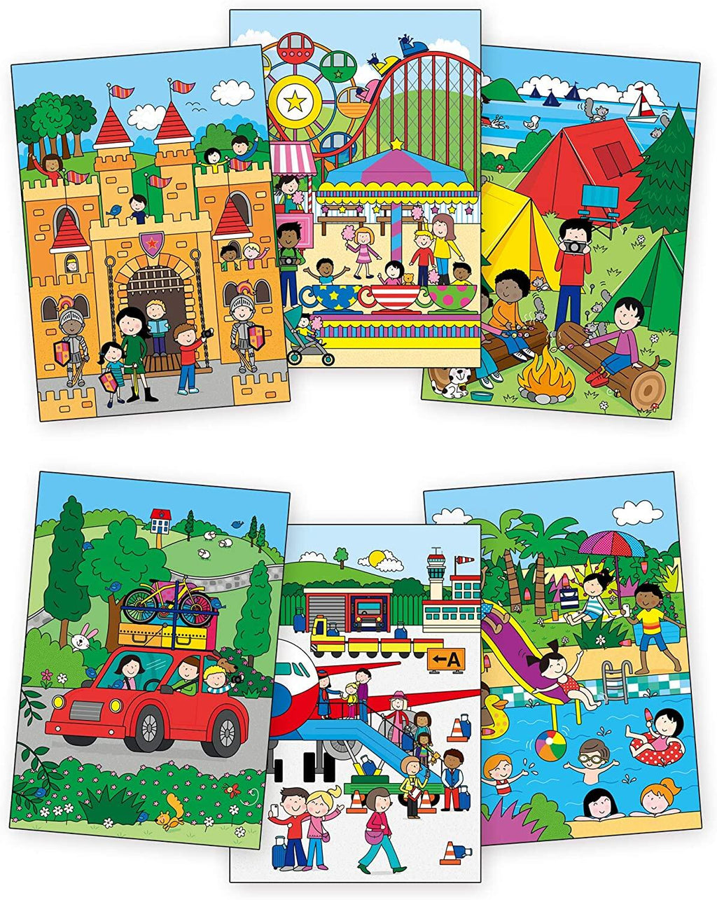 Water Magic: Carte de colorat In vacanta