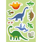 Carte de activitati cu abtibilduri - Dinozauri