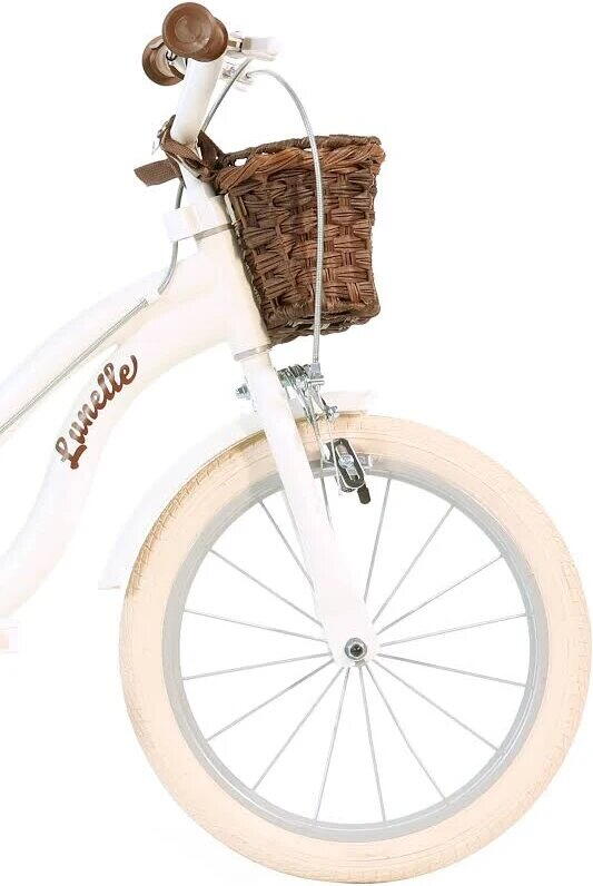 Bicicleta copii 16" - Retro (alb)