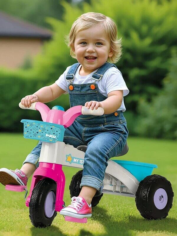 Tricicleta roz - My first trike