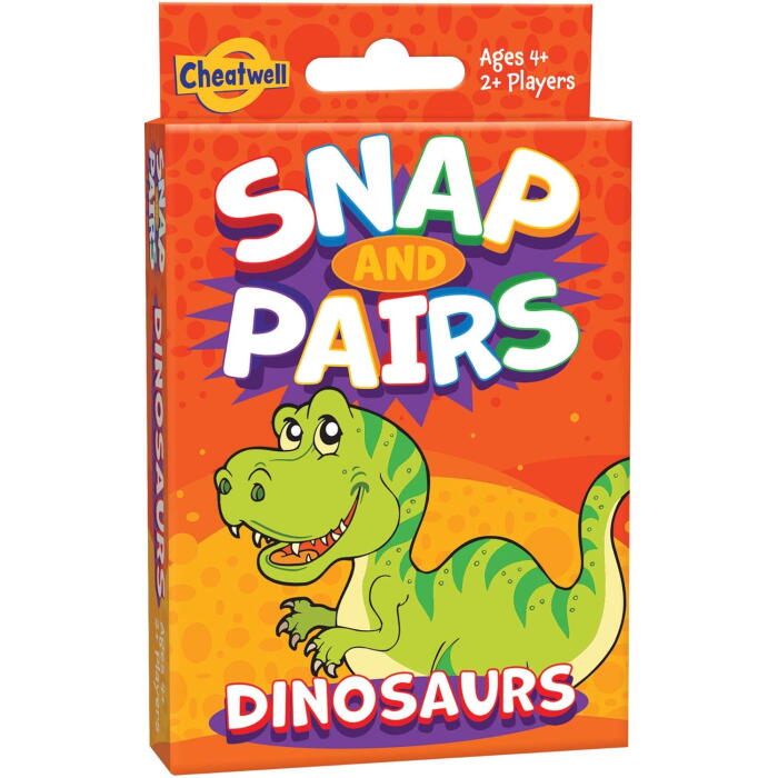 Joc de carti 2 in 1 - Dinozauri veseli