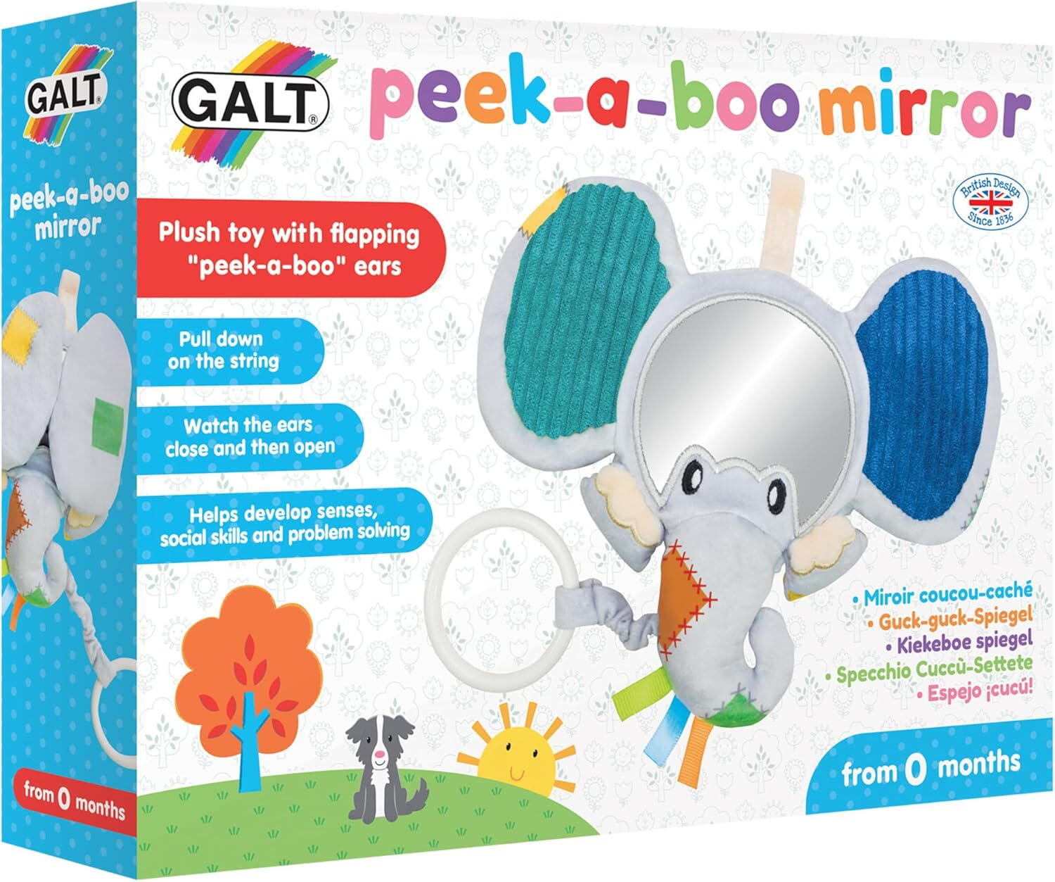 Oglinda pentru bebelusi -  Peekaboo