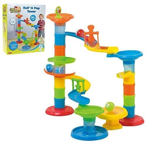 Jucarie interactiva - Turnulet cu bilute (30 piese)