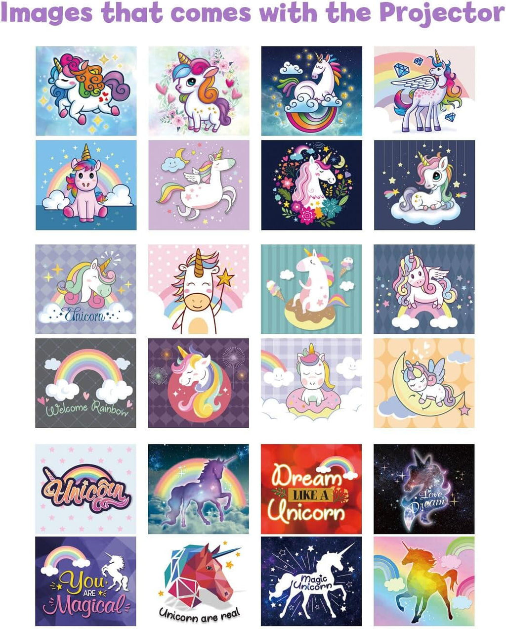 Proiector 2 in 1 - Magia unicornilor