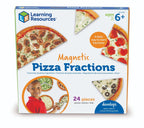 Pizza fractiilor cu magneti