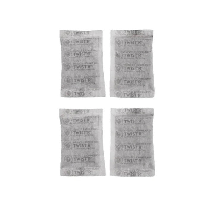 Set 4 pliculete de carbune activat pentru cosul de scutece Prince Lionheart