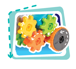 Set de constructie 3 in 1 STEM - Atelierul de vehicule