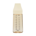 Biberon anticolici premium cu tetina L, galben (260 ml)