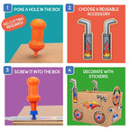 Set de creatie Boxineers™ - Vehicule din carton