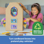 Set de creatie Boxineers™ - Vehicule din carton