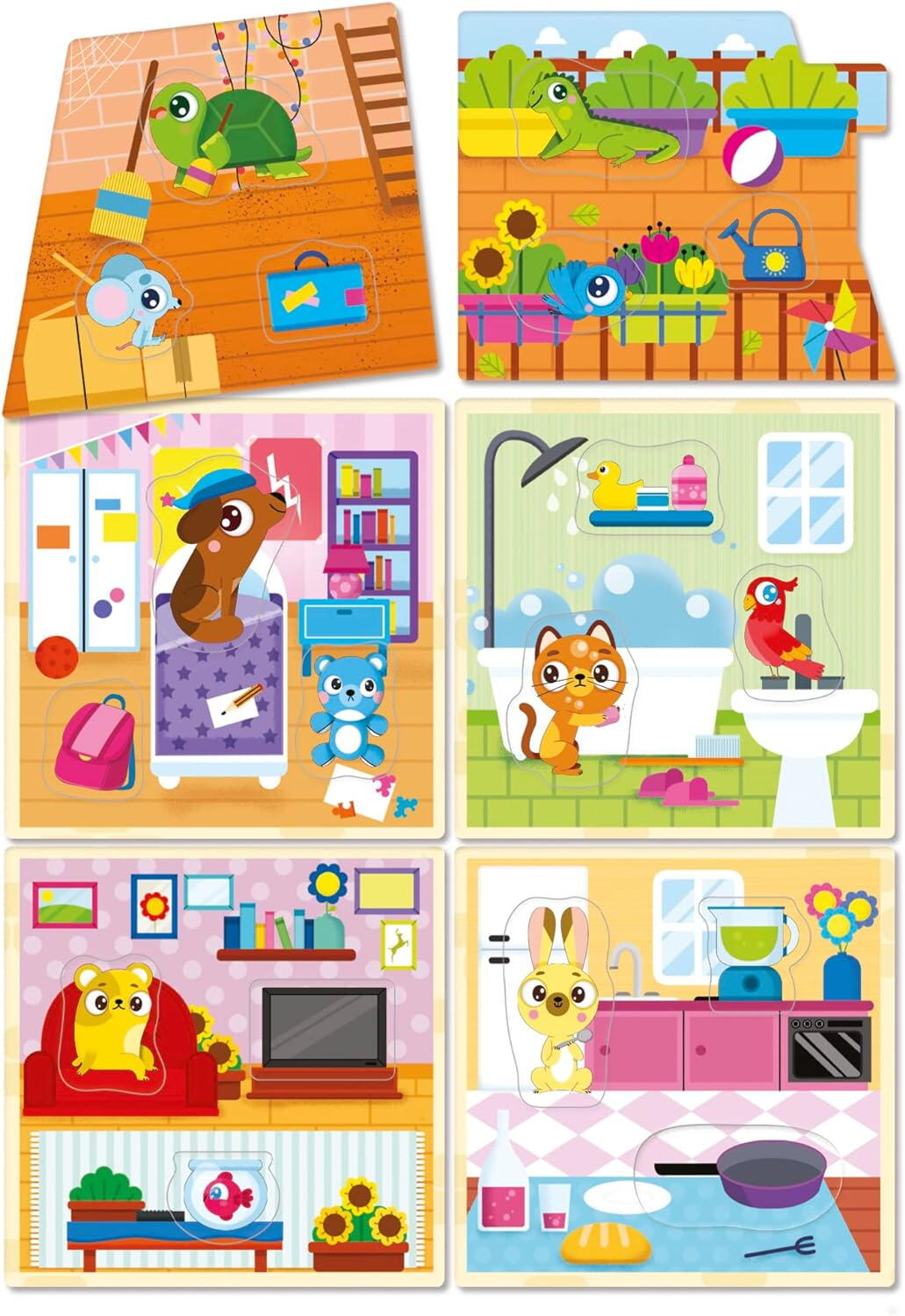 Joc Montessori  - Casuta animalutelor