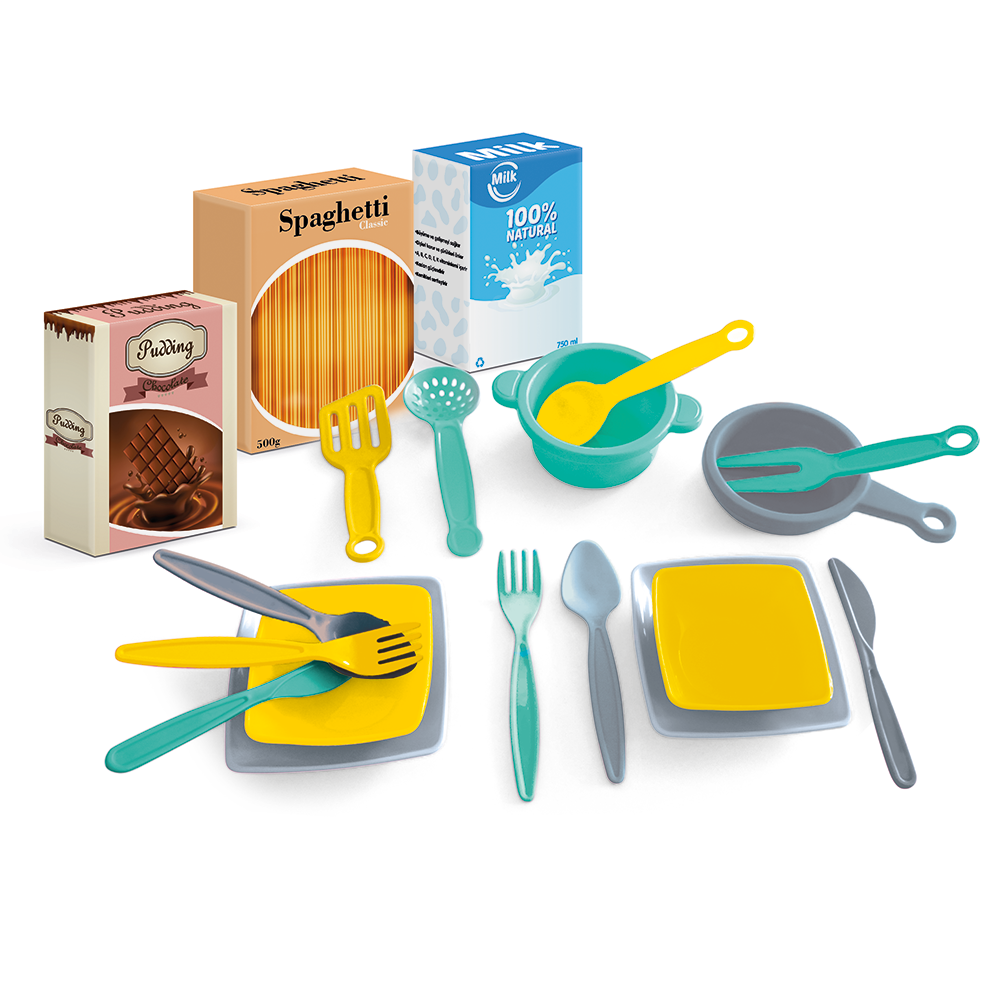 Bucatarie pentru copii - Micutul Chef (pastel)