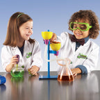 Set de stiinta primar Deluxe cu microscop