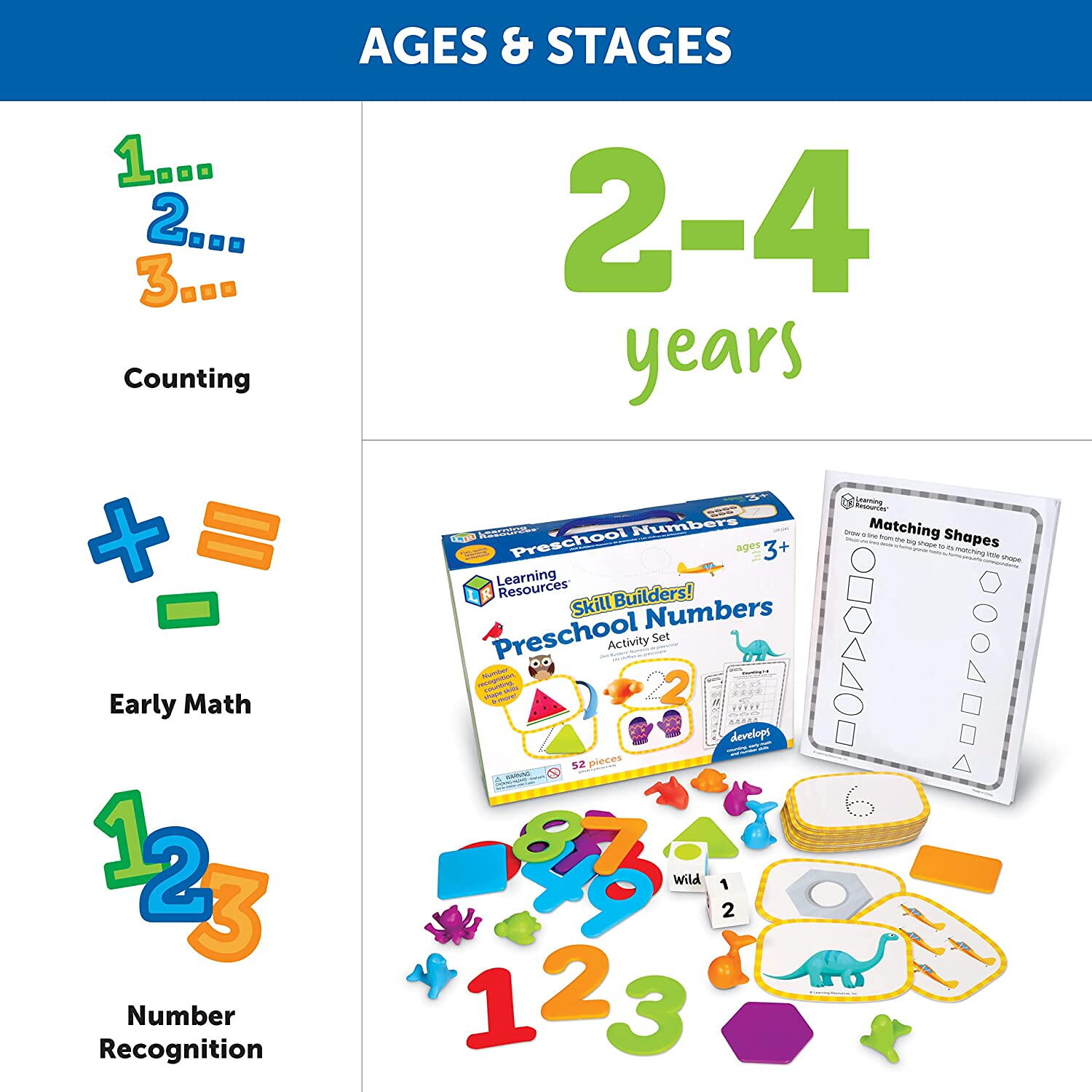 Set activitati educative - Invat sa numar