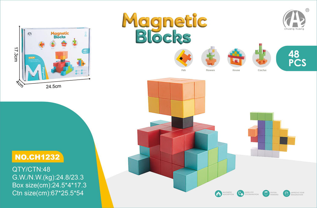 Joc de logica STEM magnetic - Modele 3D