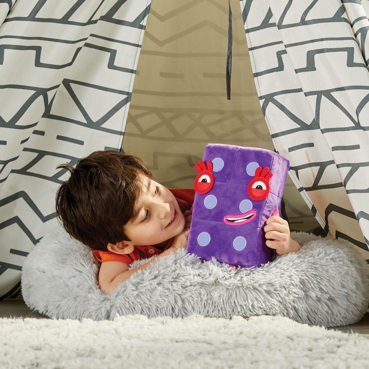 Mascota din plus Numberblocks - Sase