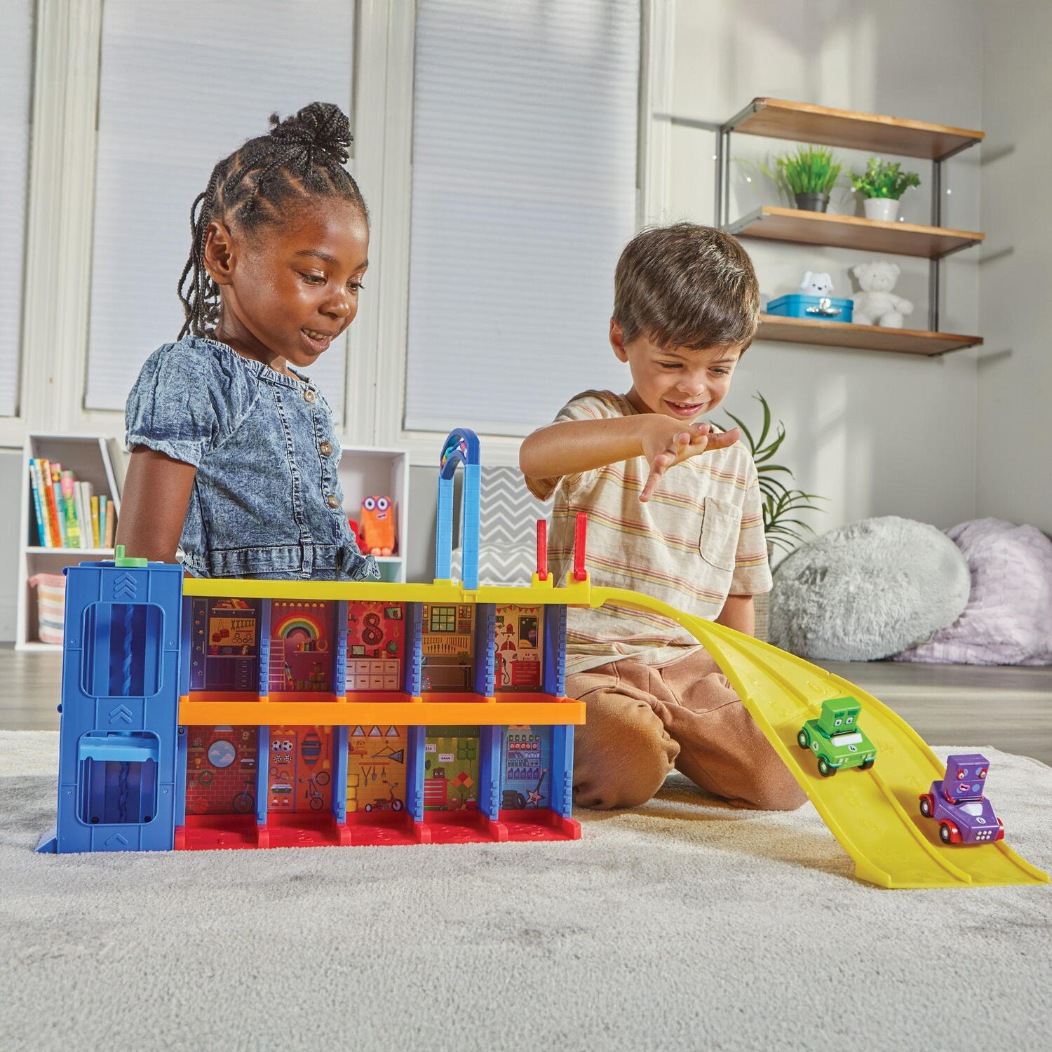 Numberblocks® - Garajul vesel cu numaratoare