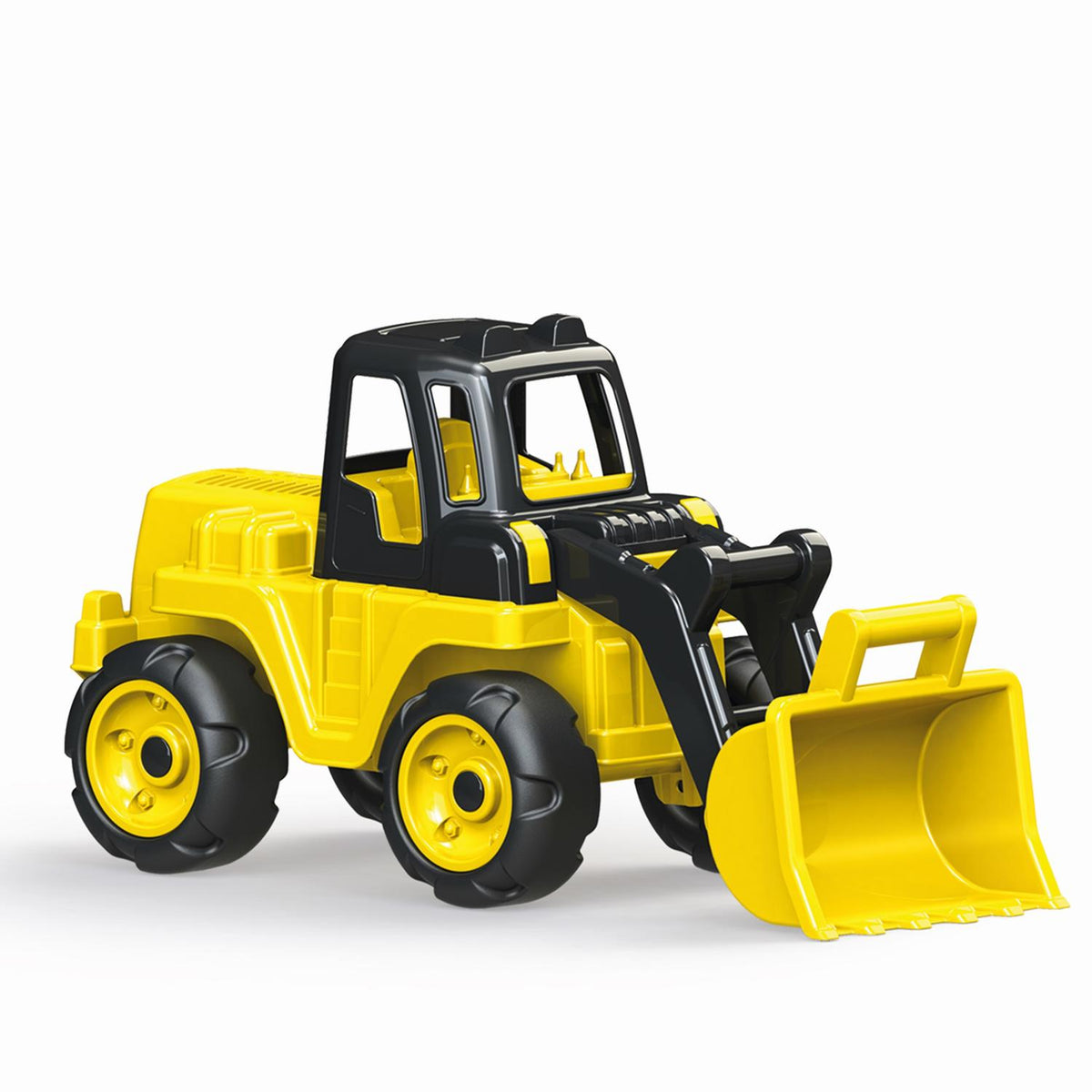 DOLU Buldozer pentru copii 72 cm din plastic, 3 ani+, conform EN71 si ASTM F963