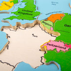 Puzzle incastru harta Europei