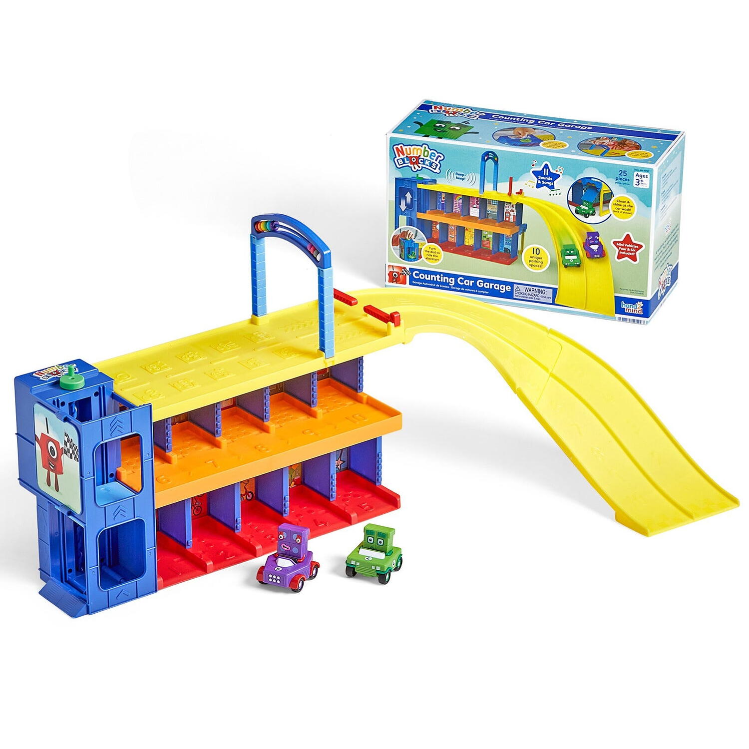 Numberblocks® - Garajul vesel cu numaratoare