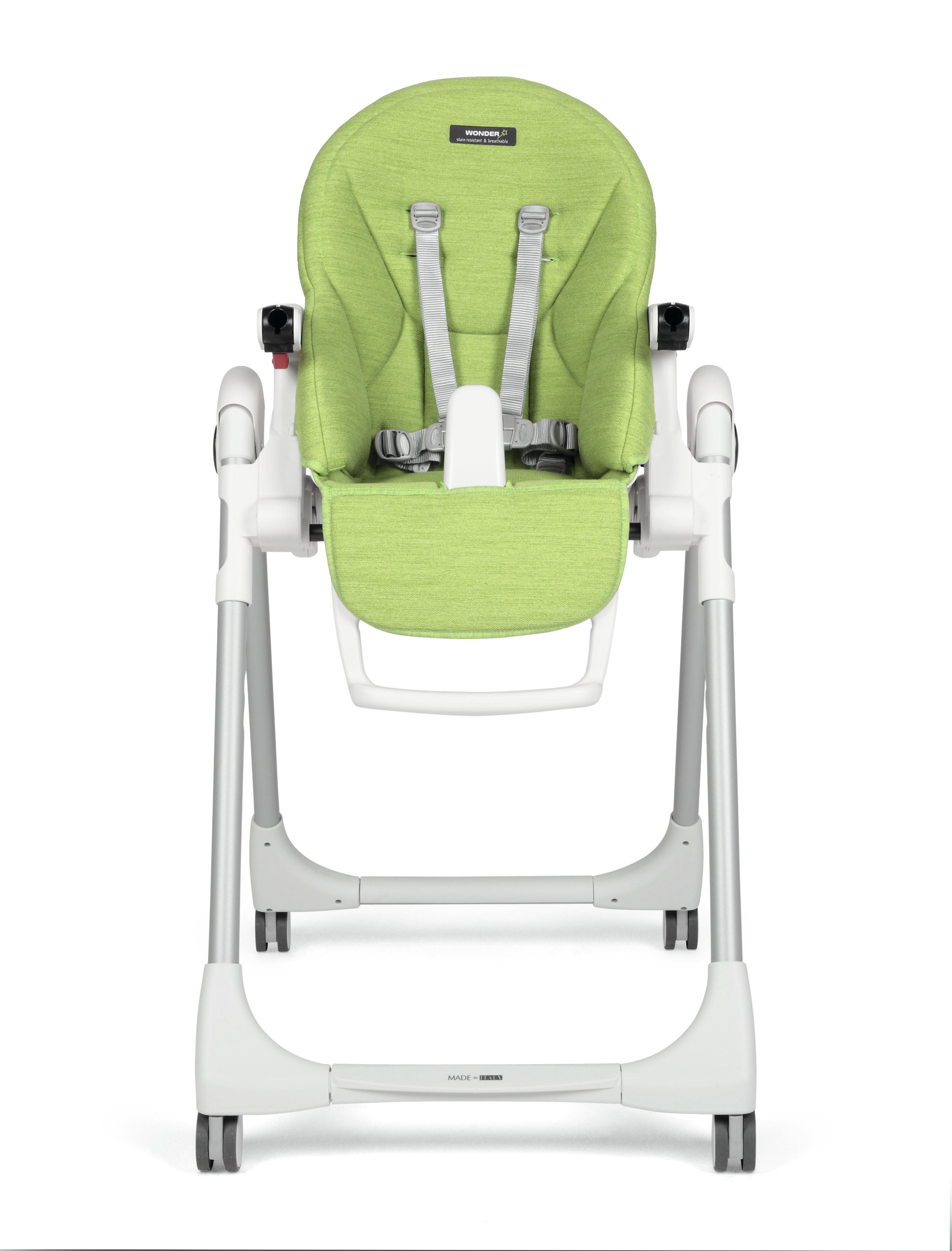 Scaun de masa Prima Pappa Zero, Peg Perego, Follow me WonderGreen
