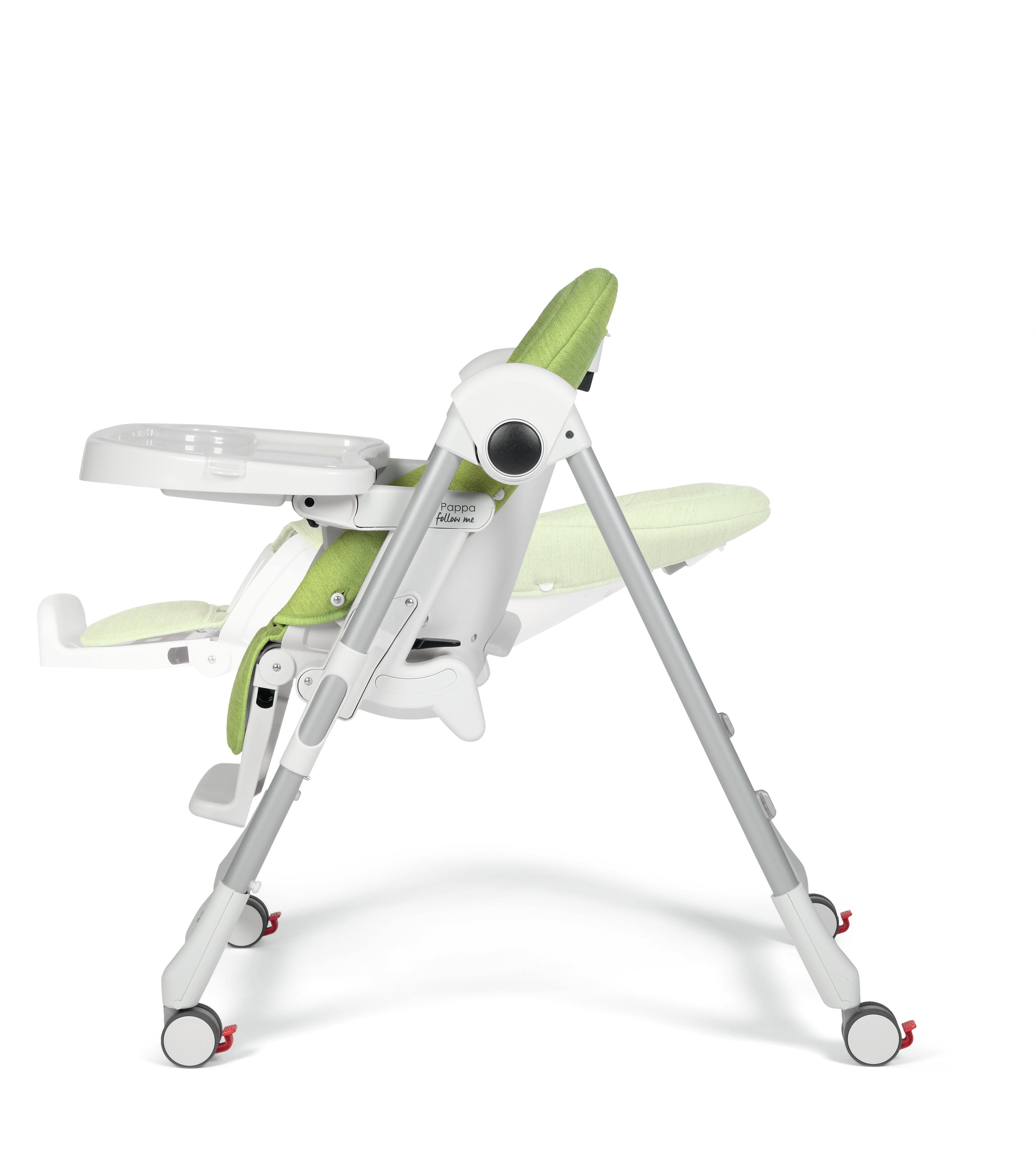 Scaun de masa Prima Pappa Zero, Peg Perego, Follow me WonderGreen