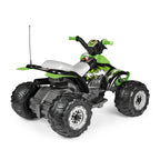 ATV Peg Perego Corral T-Rex, 330W, 12V, 3 ani +, Verde/ Negru