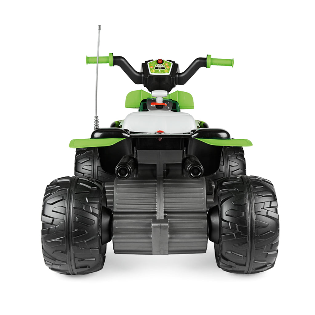ATV Peg Perego Corral T-Rex, 330W, 12V, 3 ani +, Verde/ Negru