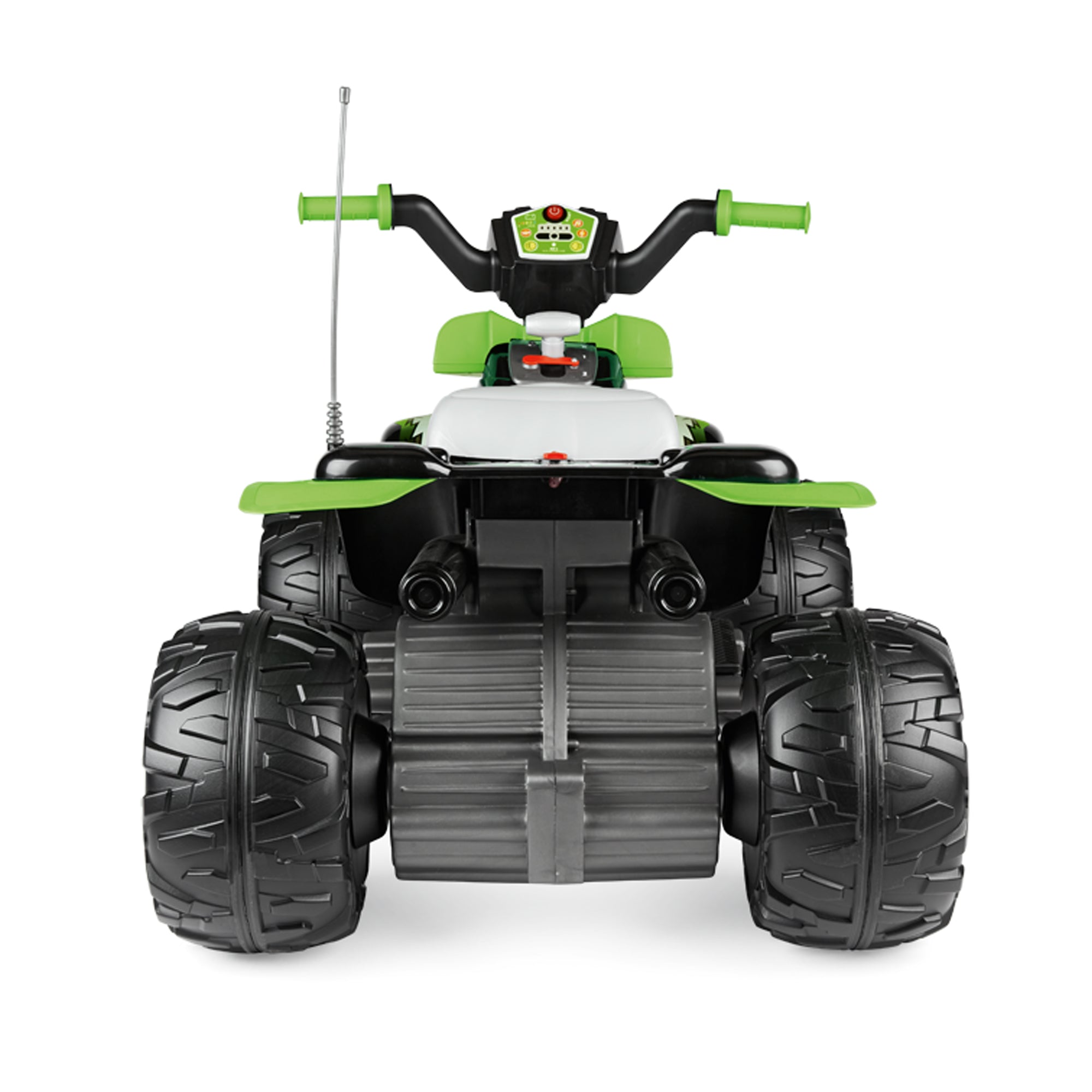 ATV Peg Perego Corral T-Rex, 330W, 12V, 3 ani +, Verde/ Negru